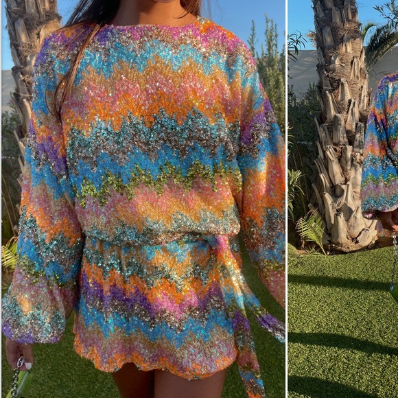 Sequin mini dress (Show Me Your MuMu) - Picture 1 of 5